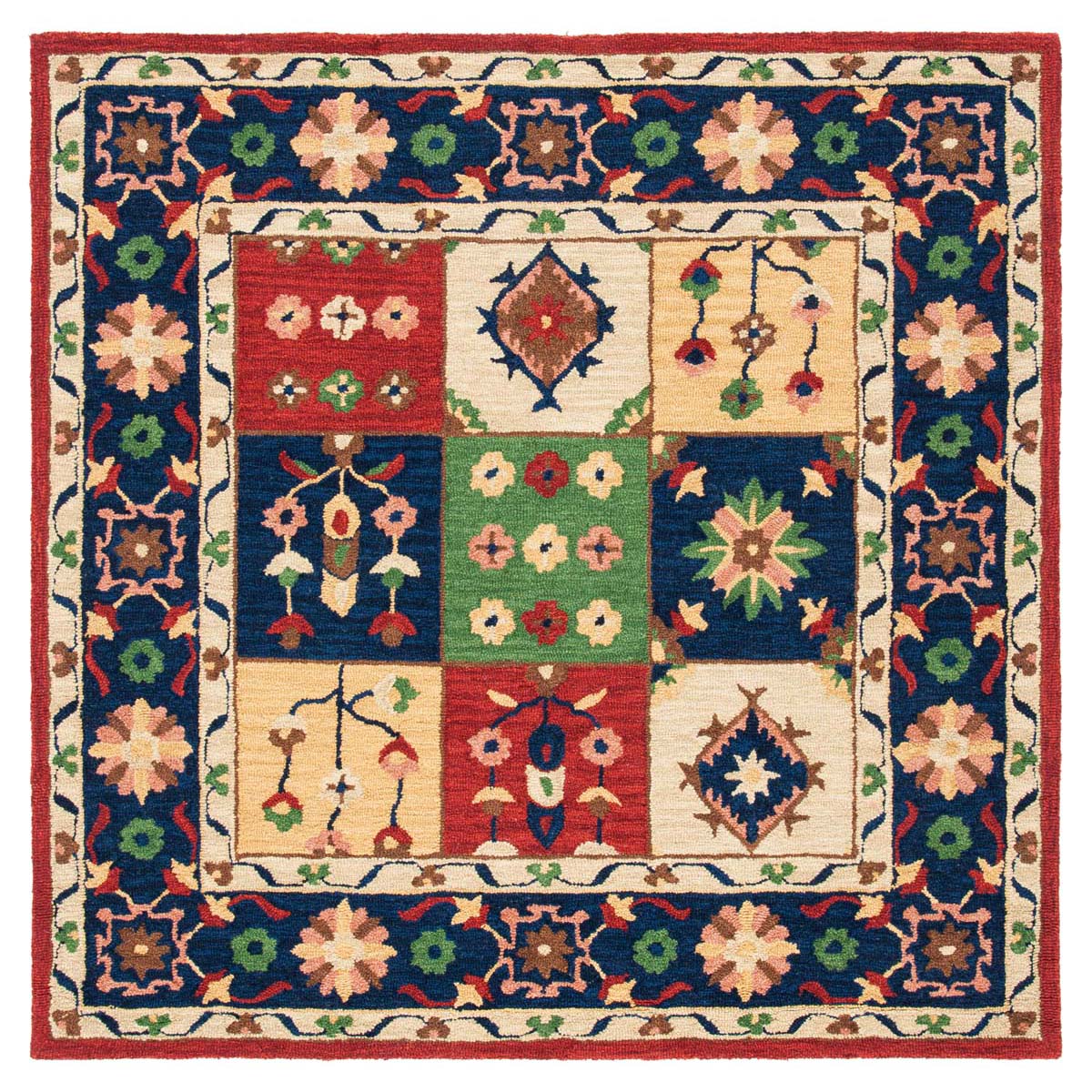 Safavieh Heritage 56 Rug, HG356 - Green / Red