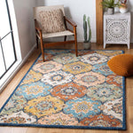 Safavieh Heritage 57 Rug, HG357 - Blue / Rust