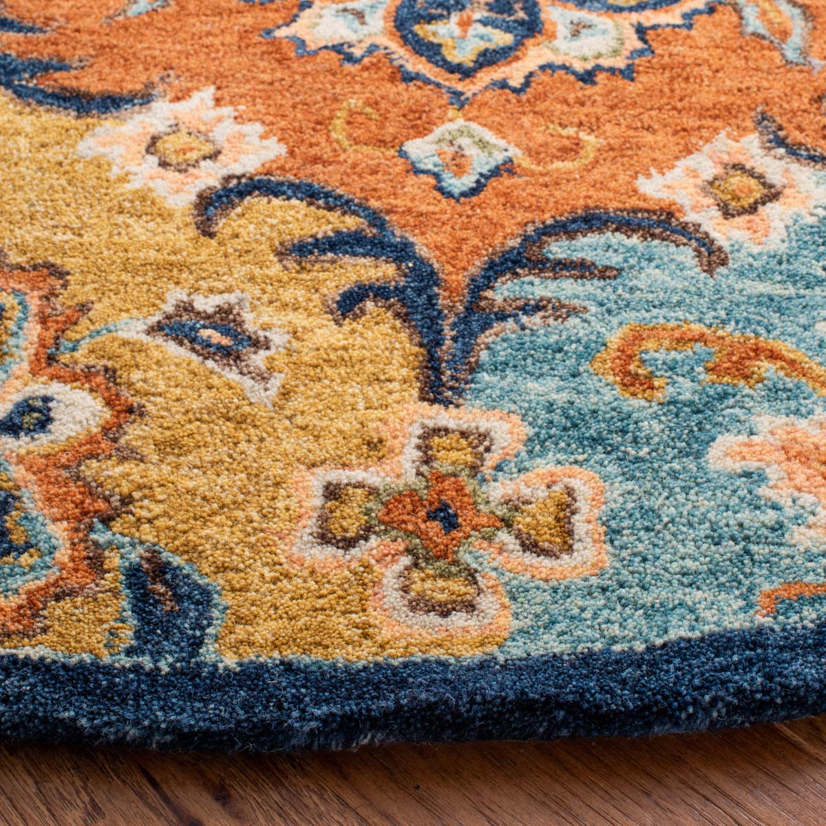 Safavieh Heritage 57 Rug, HG357 - Blue / Rust