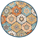 Safavieh Heritage 57 Rug, HG357 - Blue / Rust