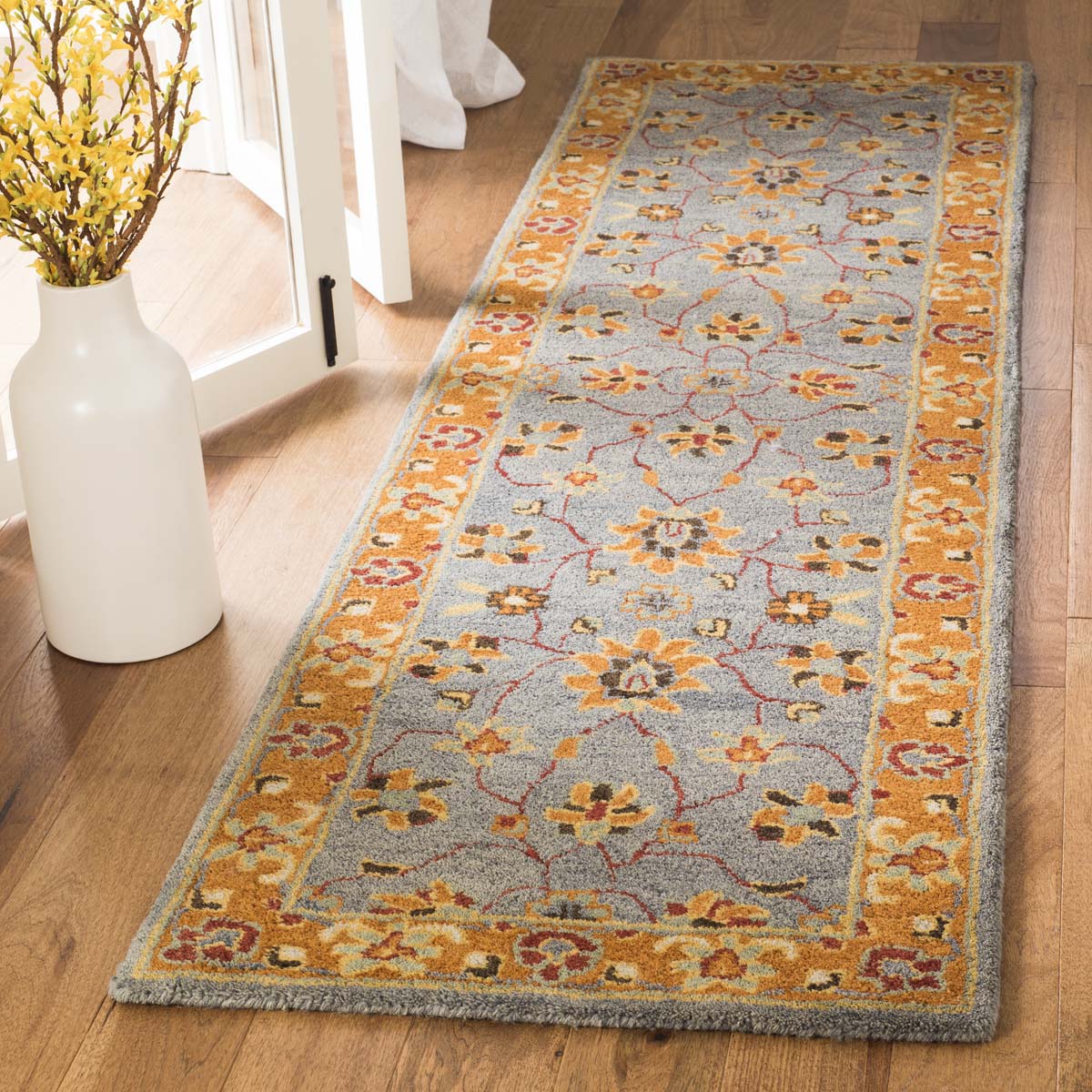 Safavieh Heritage 01A Rug, HG401A - Blue / Orange