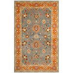 Safavieh Heritage 01A Rug, HG401A - Blue / Orange