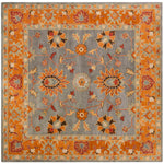 Safavieh Heritage 01A Rug, HG401A - Blue / Orange