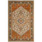 Safavieh Heritage 06A Rug, HG406A - Light Blue / Rust