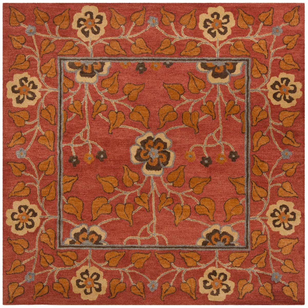 Safavieh Heritage 07A Rug, HG407A - Red / Multi