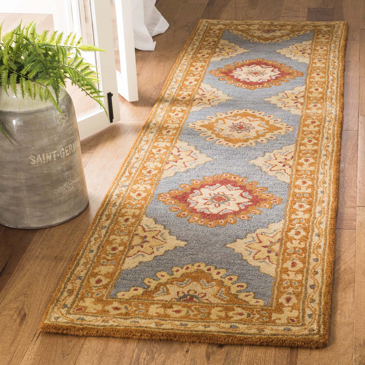 Safavieh Heritage 08A Rug, HG408A - Blue / Rust
