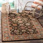 Safavieh Heritage 12A Rug, HG412A - Charcoal / Blue