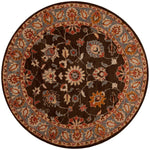 Safavieh Heritage 12A Rug, HG412A - Charcoal / Blue