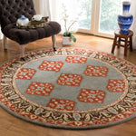 Safavieh Heritage 14A Rug, HG414A - Blue / Charcoal