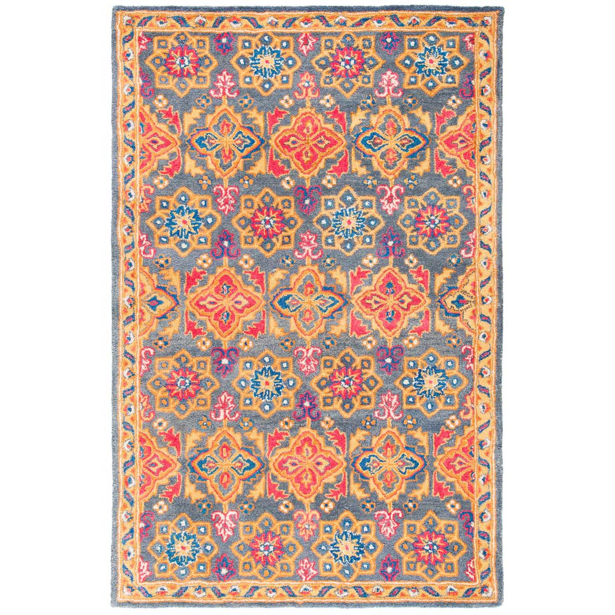 Safavieh Heritage 15H Rug, HG415H - Charcoal / Multi