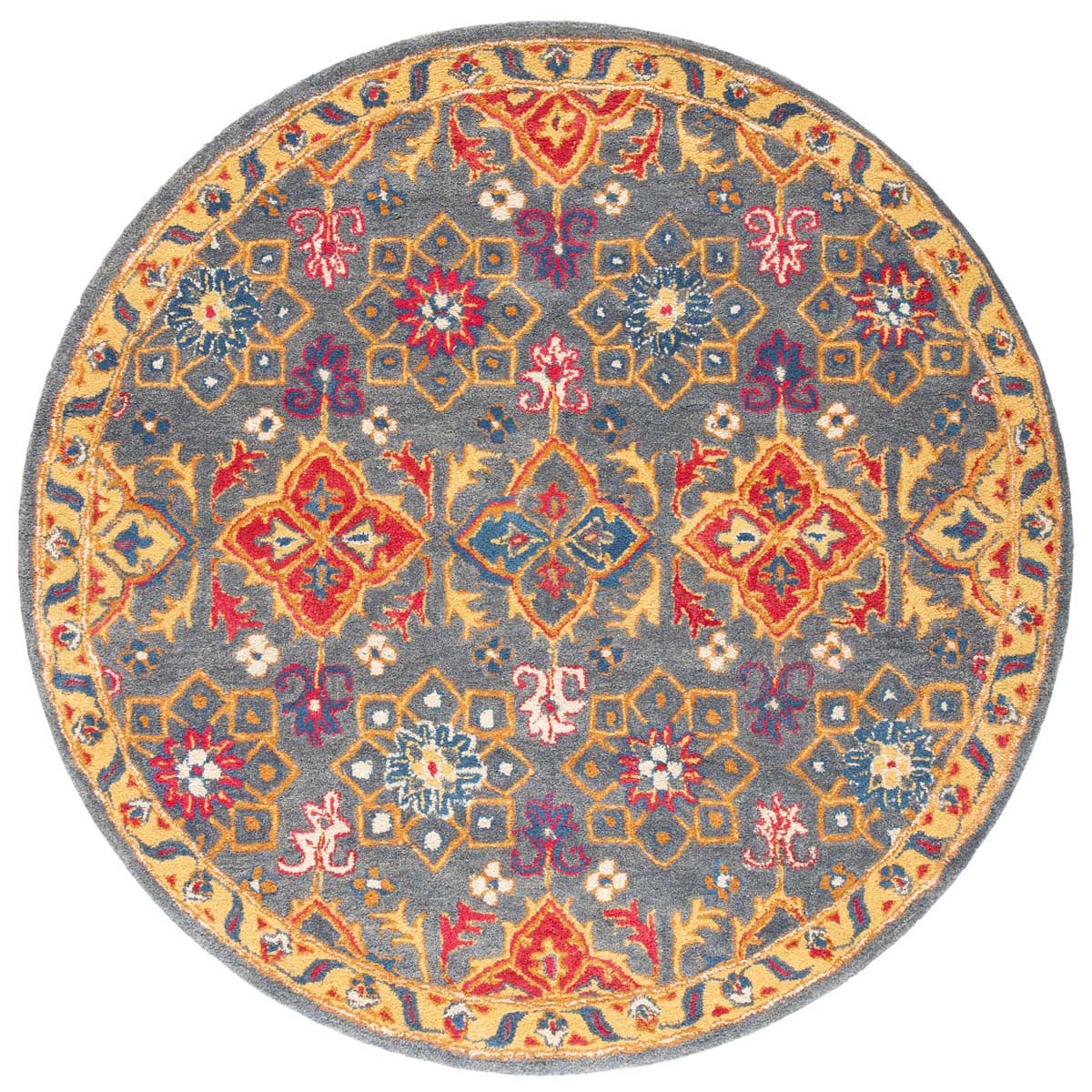 Safavieh Heritage 15H Rug, HG415H - Charcoal / Multi