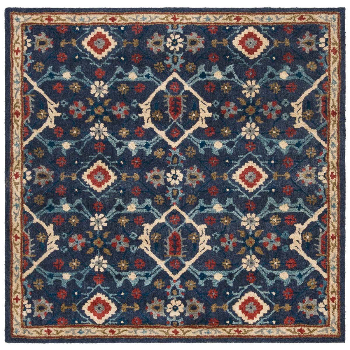 Safavieh Heritage 16 Rug, HG416 - Navy / Multi