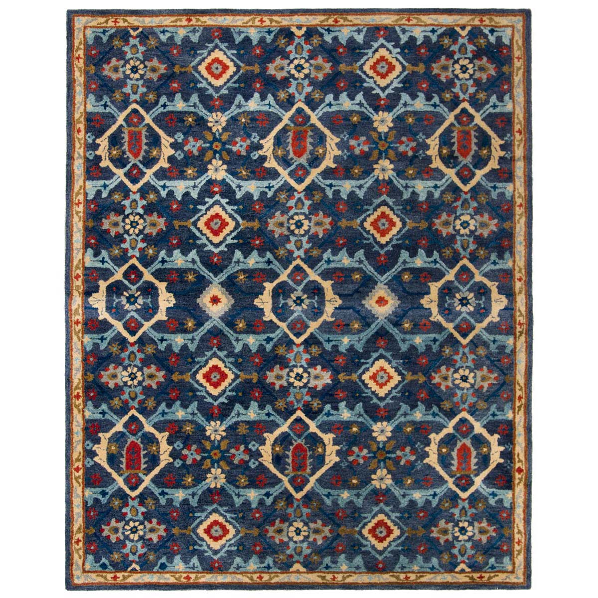 Safavieh Heritage 16N Rug, HG416N - Navy / Multi