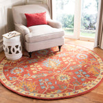 Safavieh Heritage 17Q Rug, HG417Q - Red / Multi