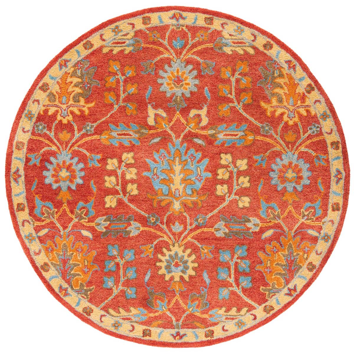 Safavieh Heritage 17Q Rug, HG417Q - Red / Multi