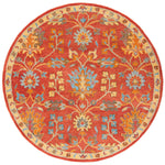 Safavieh Heritage 17Q Rug, HG417Q - Red / Multi