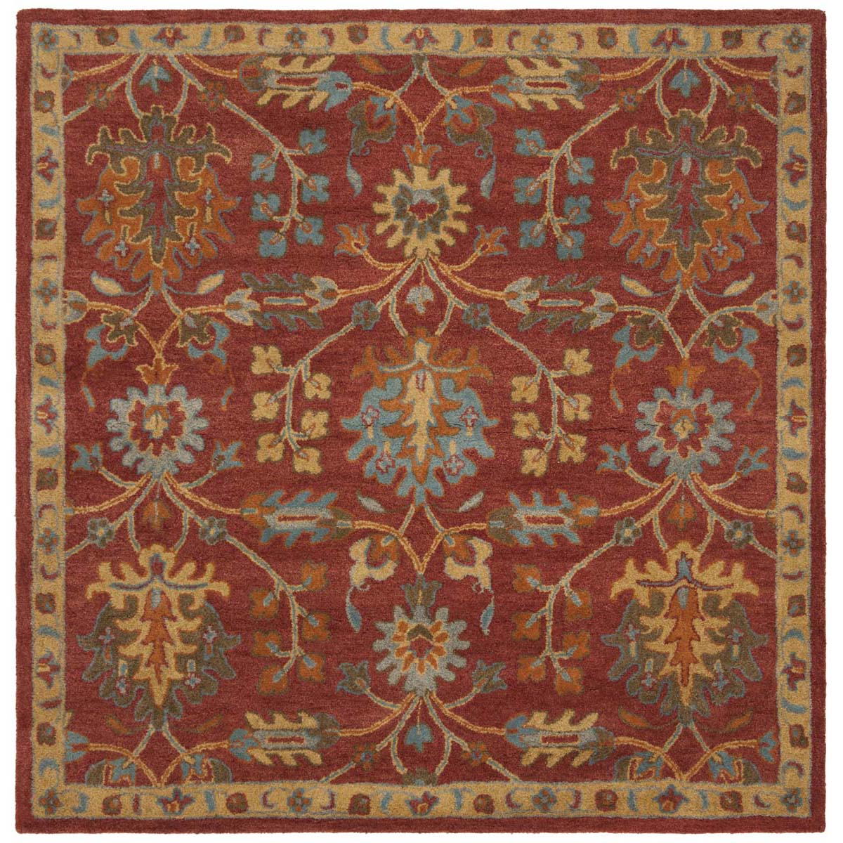 Safavieh Heritage 17Q Rug, HG417Q - Red / Multi