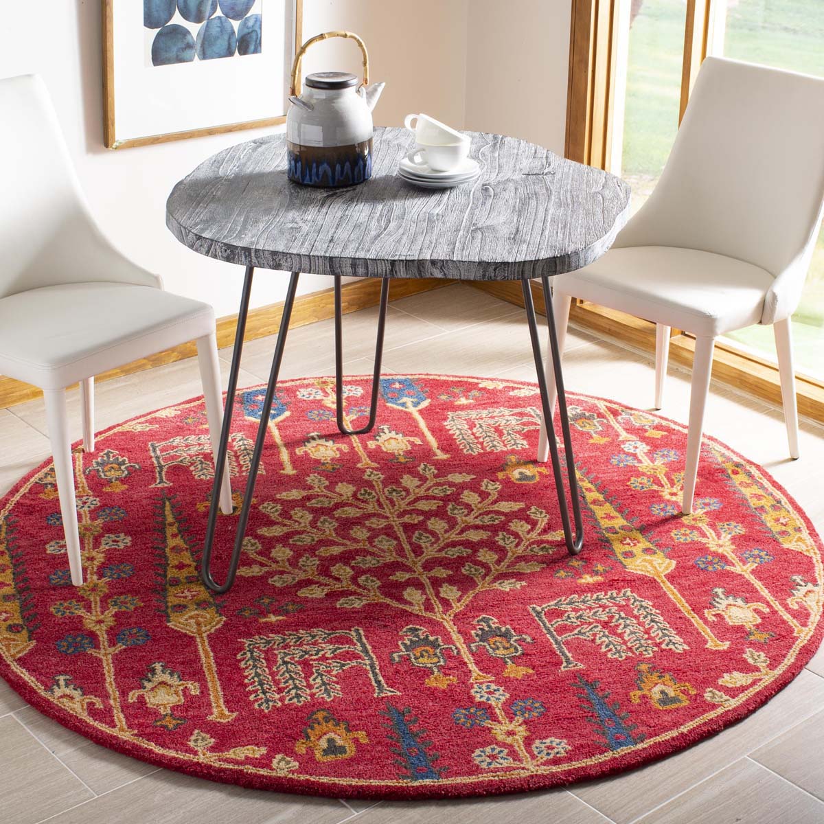 Safavieh Heritage 18 Rug, HG418 - Red / Multi