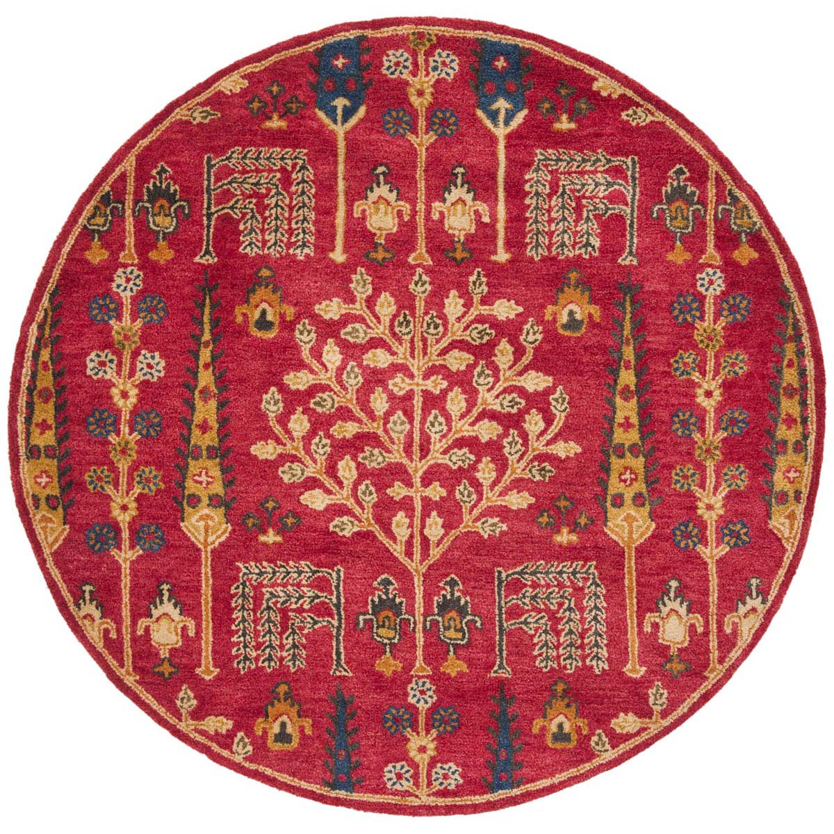 Safavieh Heritage 18 Rug, HG418 - Red / Multi