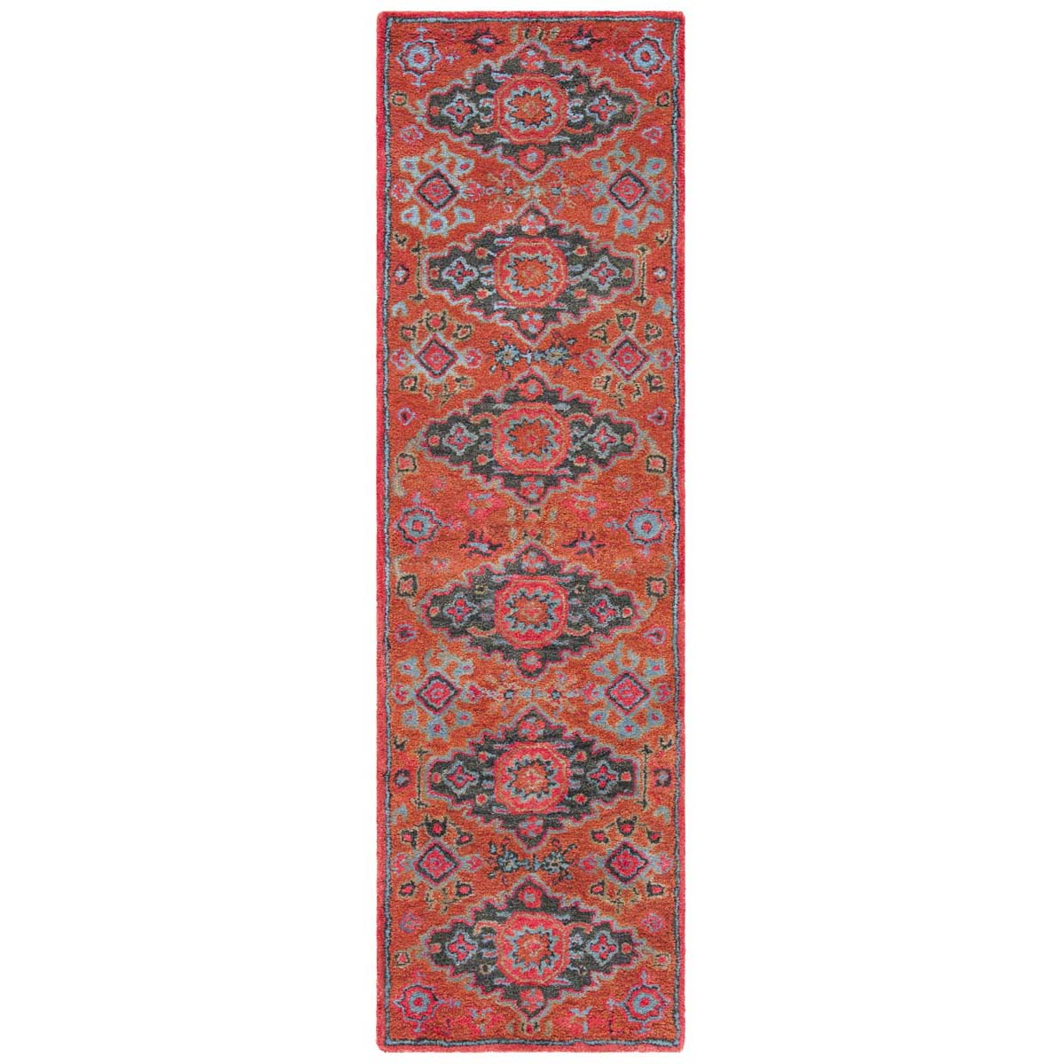 Safavieh Heritage 19P Rug, HG419P - Rust / Multi