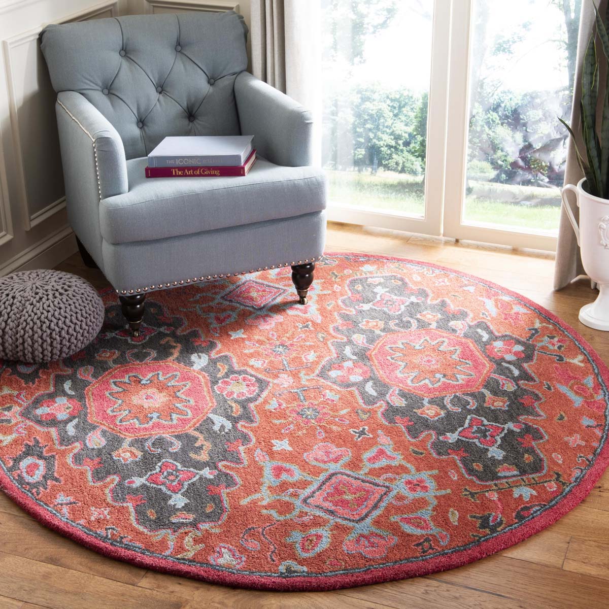 Safavieh Heritage 19P Rug, HG419P - Rust / Multi