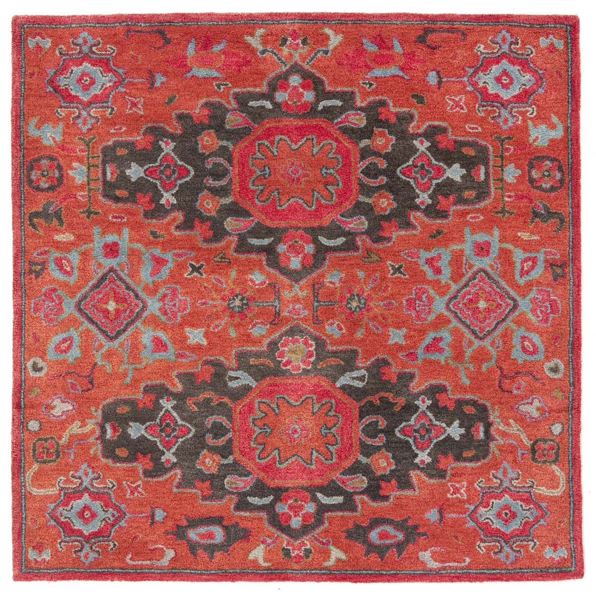 Safavieh Heritage 19P Rug, HG419P - Rust / Multi