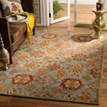 Safavieh Heritage 20H Rug, HG420H - Charcoal / Multi