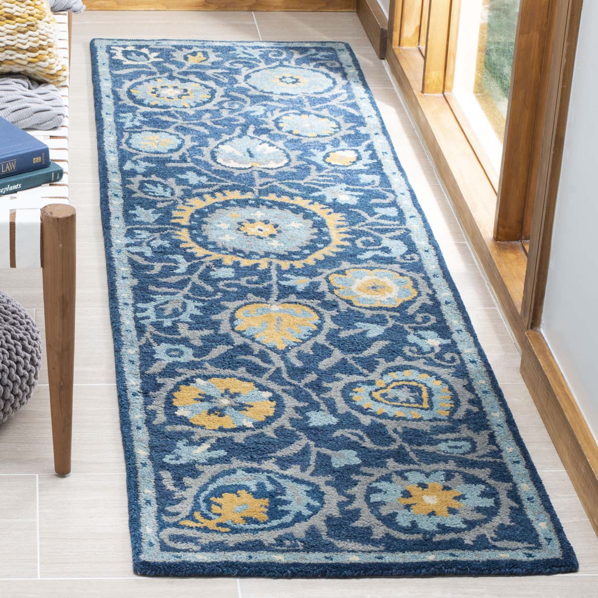 Safavieh Heritage 23 Rug, HG423 - Navy / Gold