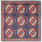 Safavieh Heritage 24N Rug, HG424N - Navy / Red