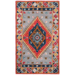 Safavieh Heritage 25F Rug, HG425F - Grey / Red