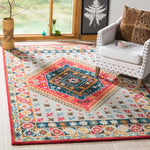 Safavieh Heritage 25F Rug, HG425F - Grey / Red