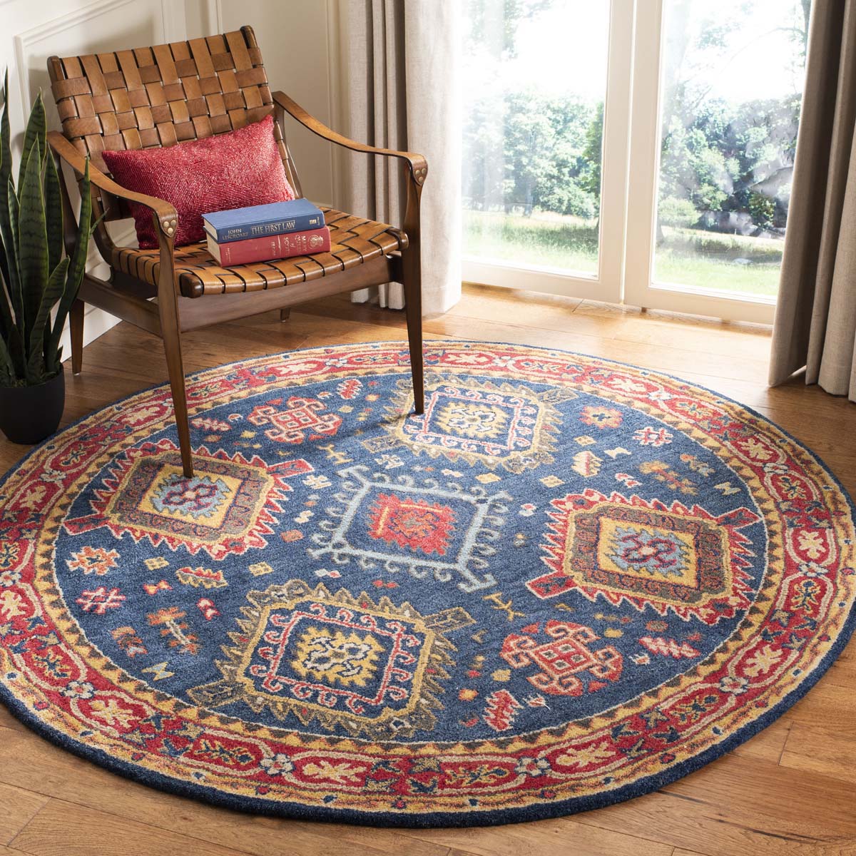 Safavieh Heritage 26N Rug, HG426N - Navy / Red