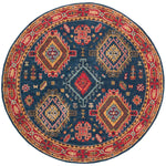 Safavieh Heritage 26N Rug, HG426N - Navy / Red