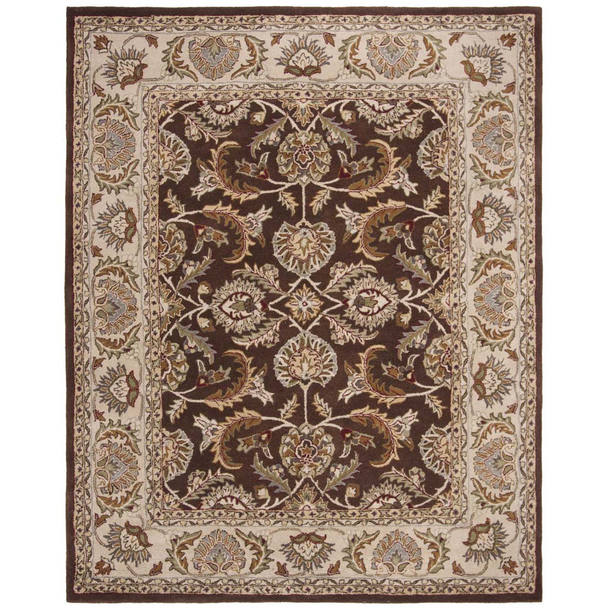 Safavieh Heritage 51A Rug, HG451A - Brown / Ivory