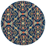 Safavieh Heritage 75 Rug, HG475 - Navy / Yellow
