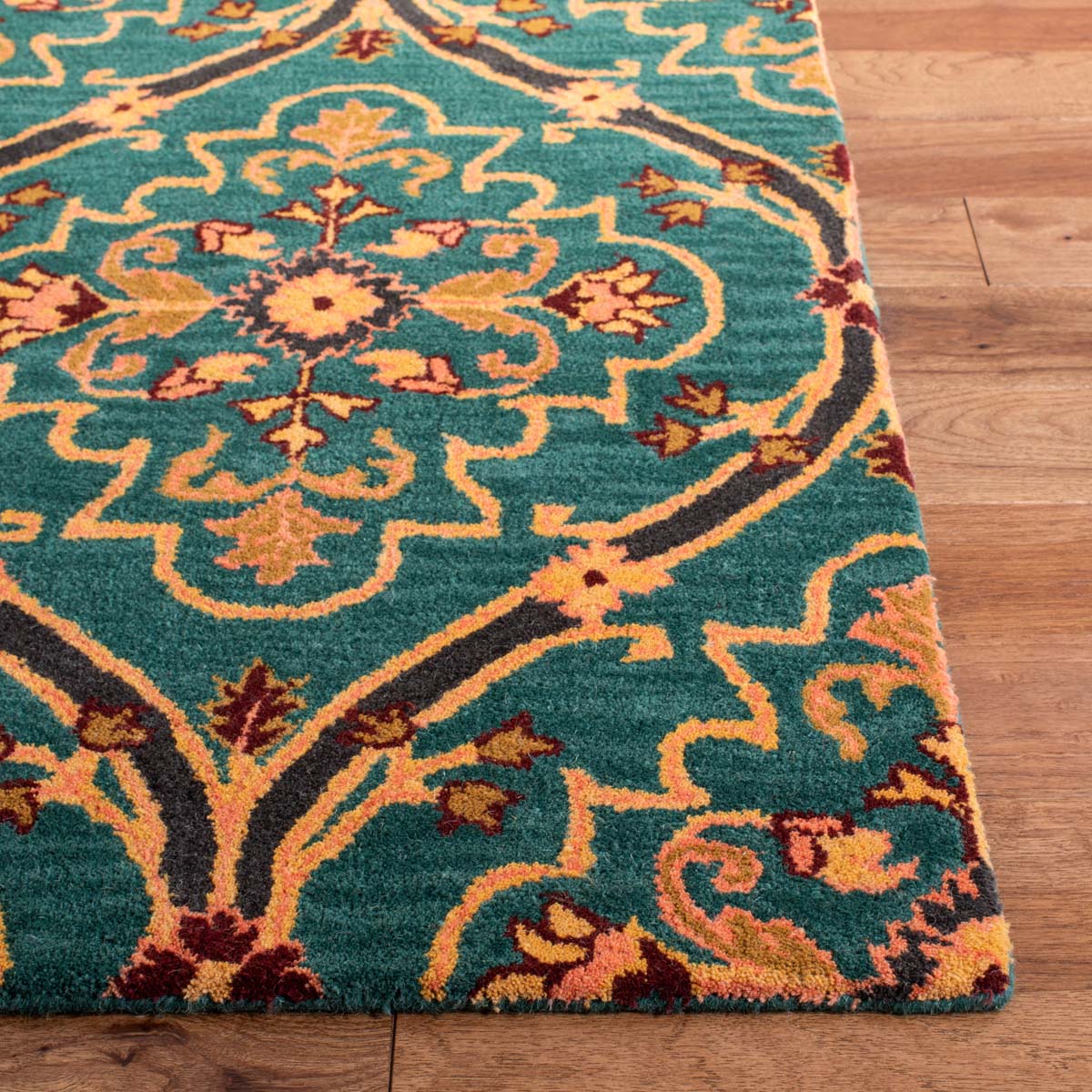 Safavieh Heritage 75 Rug, HG475 - Green / Orange