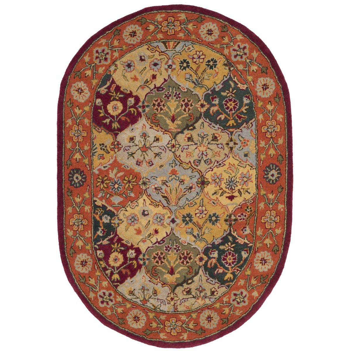 Safavieh Heritage 10B Rug, HG510B - Multi / Red