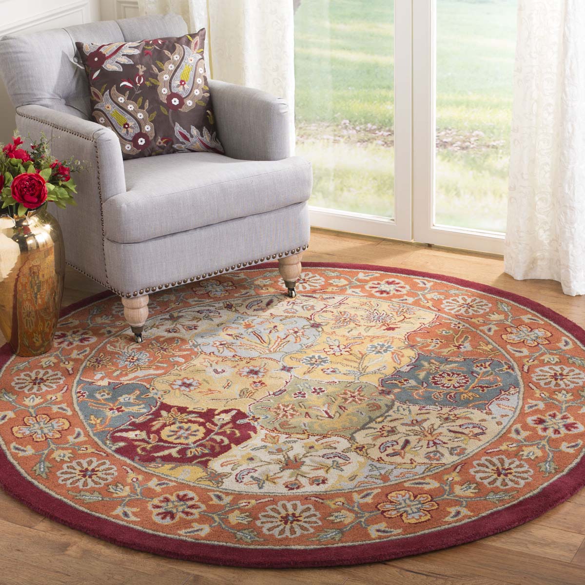 Safavieh Heritage 10B Rug, HG510B - Multi / Red
