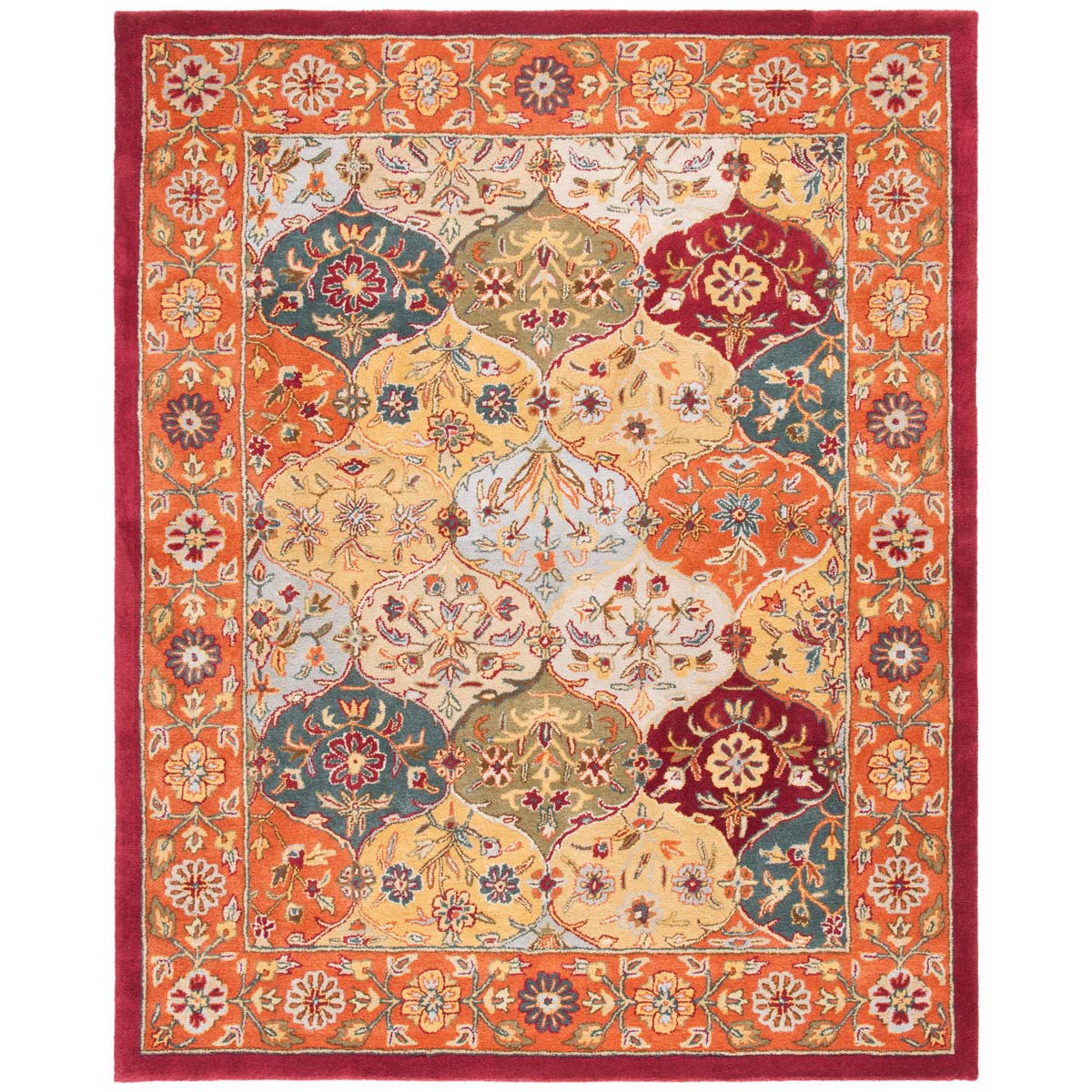 Safavieh Heritage 10B Rug, HG510B - Multi / Red