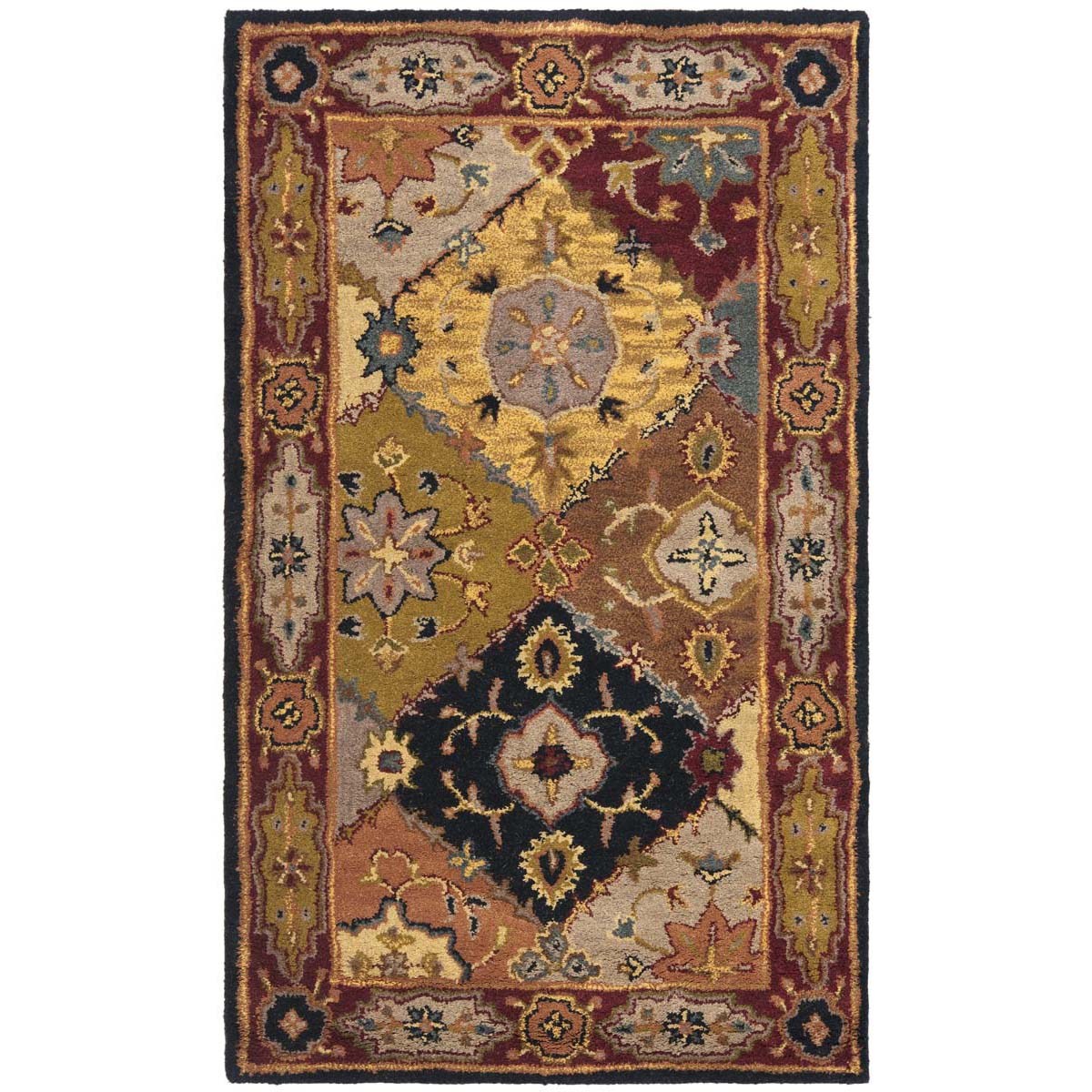 Safavieh Heritage 12B Rug, HG512B - Multi / Red