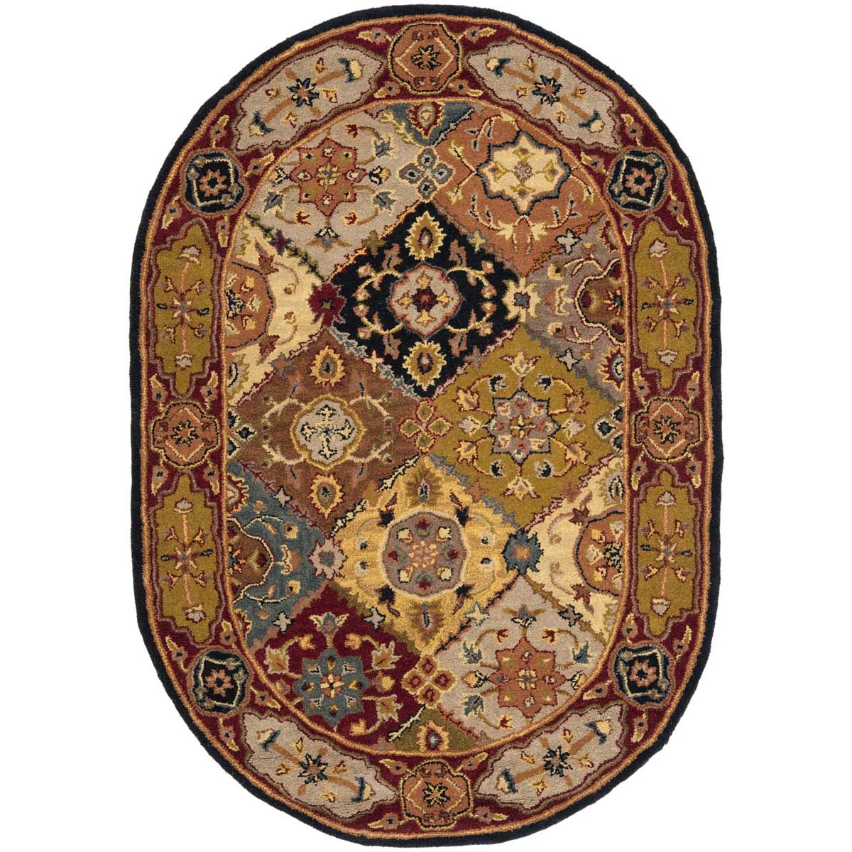 Safavieh Heritage 12B Rug, HG512B - Multi / Red
