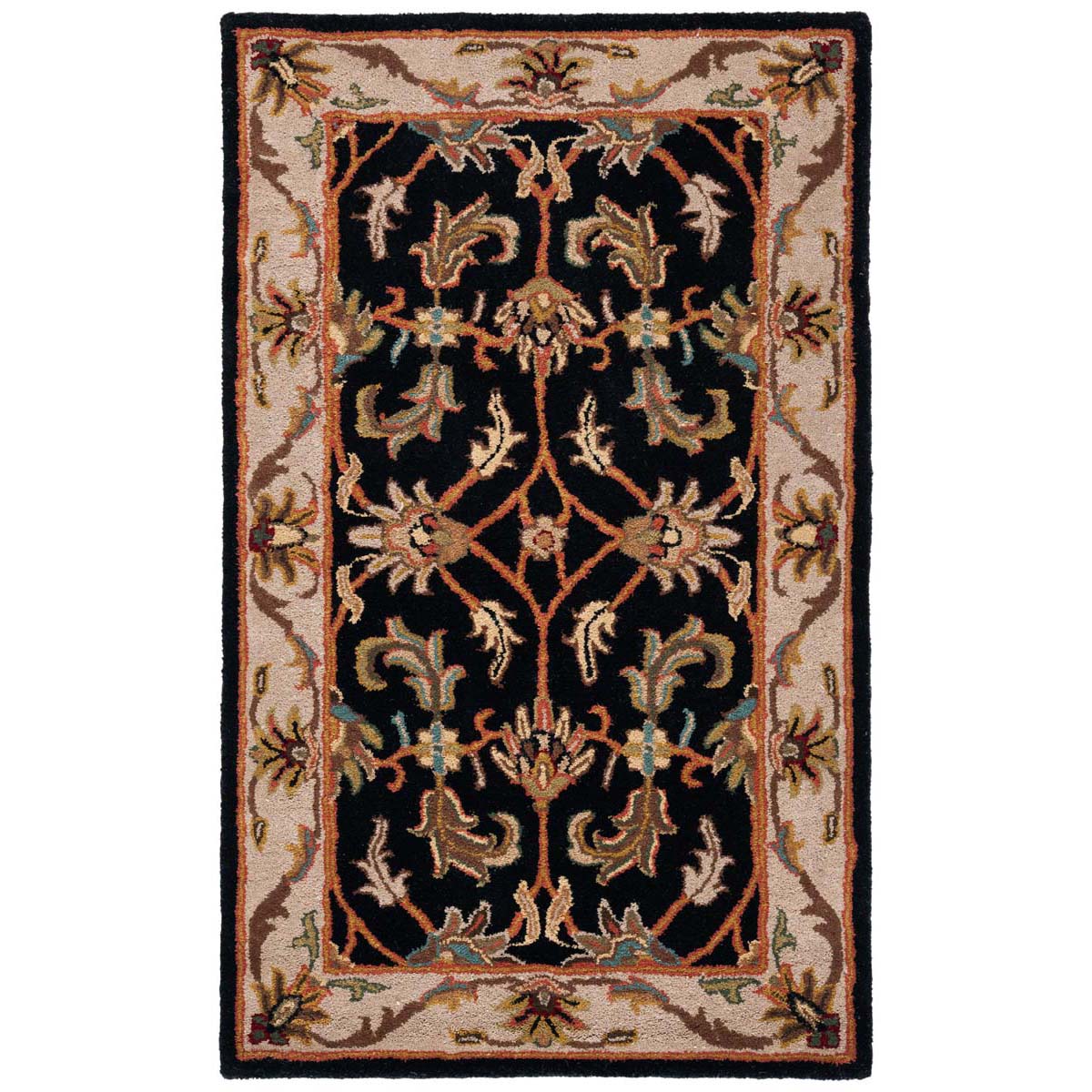 Safavieh Heritage 28 Rug, HG628 - Black / Beige