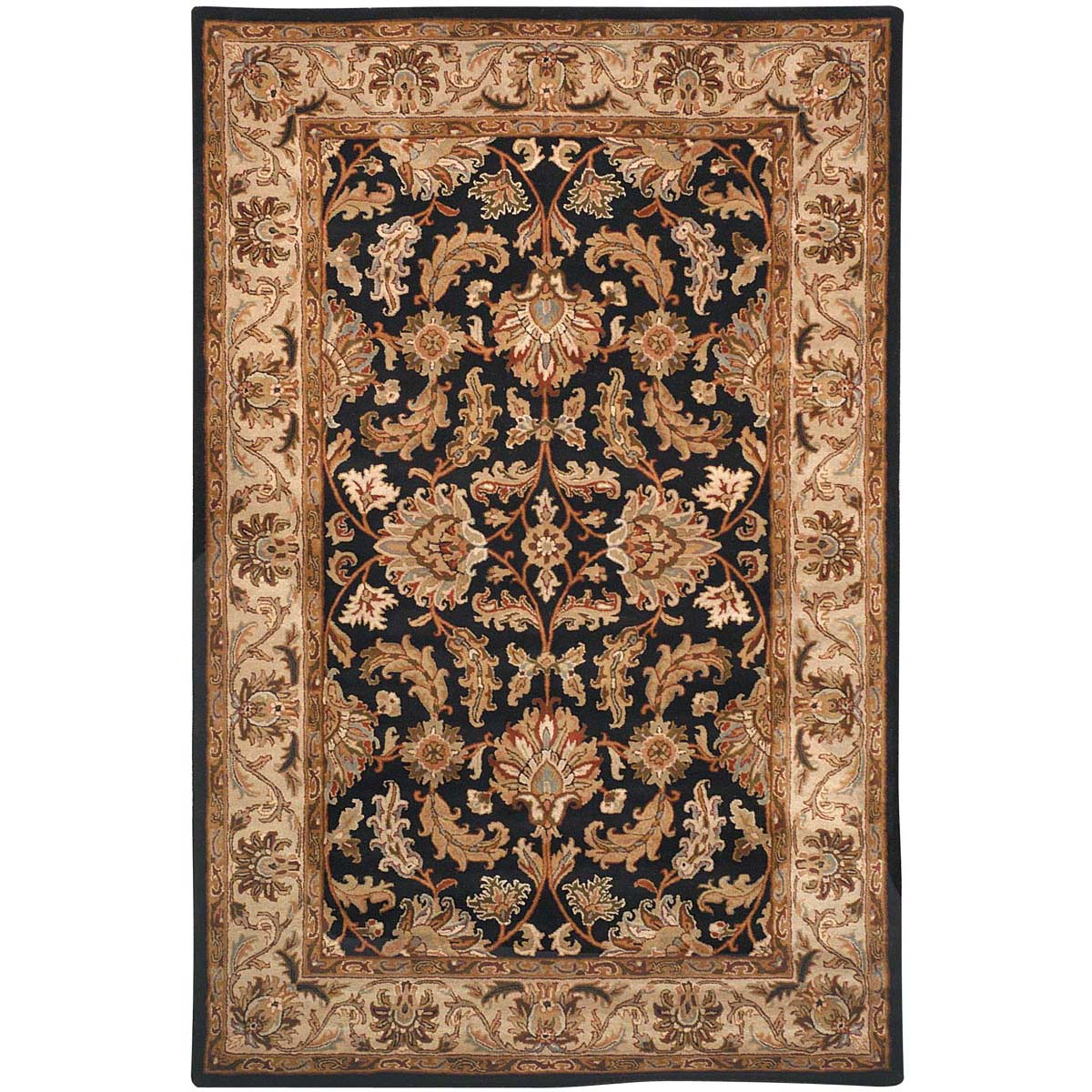 Safavieh Heritage 28 Rug, HG628 - Black / Beige