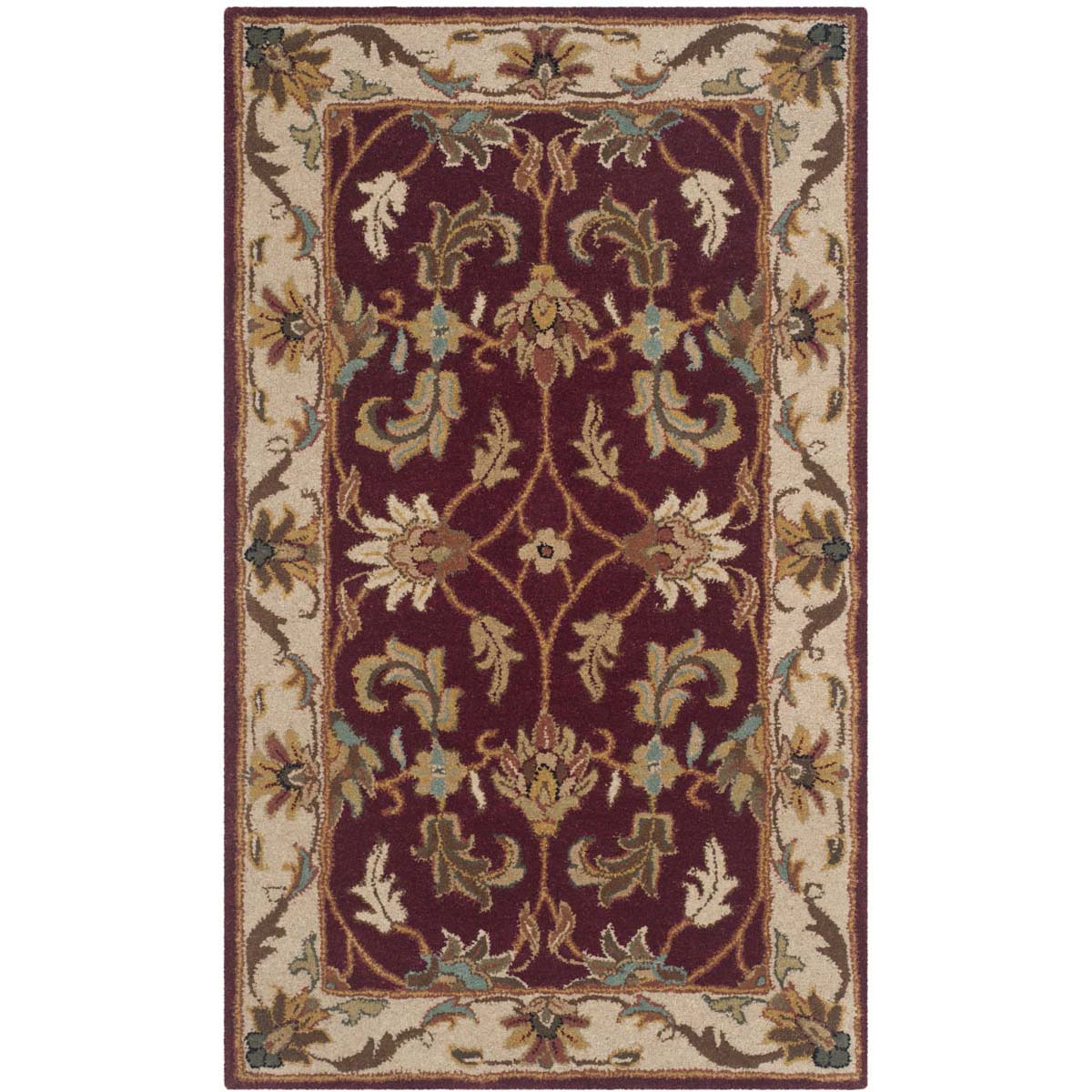 Safavieh Heritage 28D Rug, HG628D - Red / Ivory