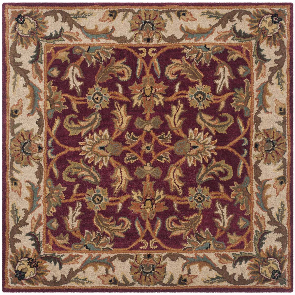 Safavieh Heritage 28D Rug, HG628D - Red / Ivory