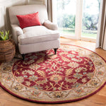 Safavieh Heritage 28D Rug, HG628D - Red / Ivory