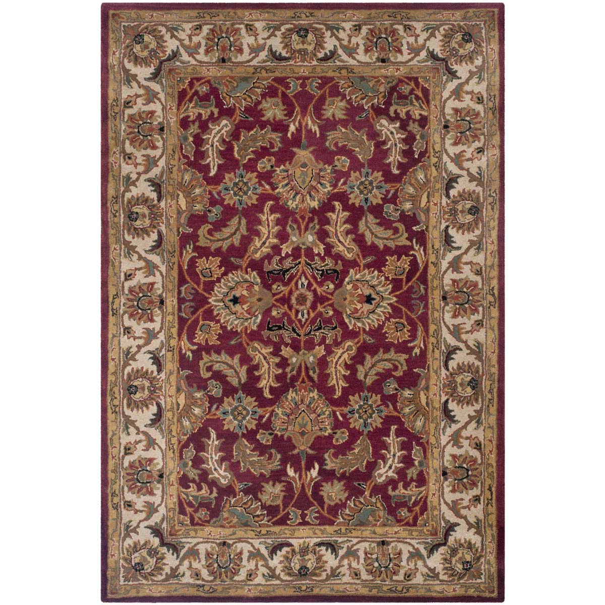 Safavieh Heritage 28D Rug, HG628D - Red / Ivory