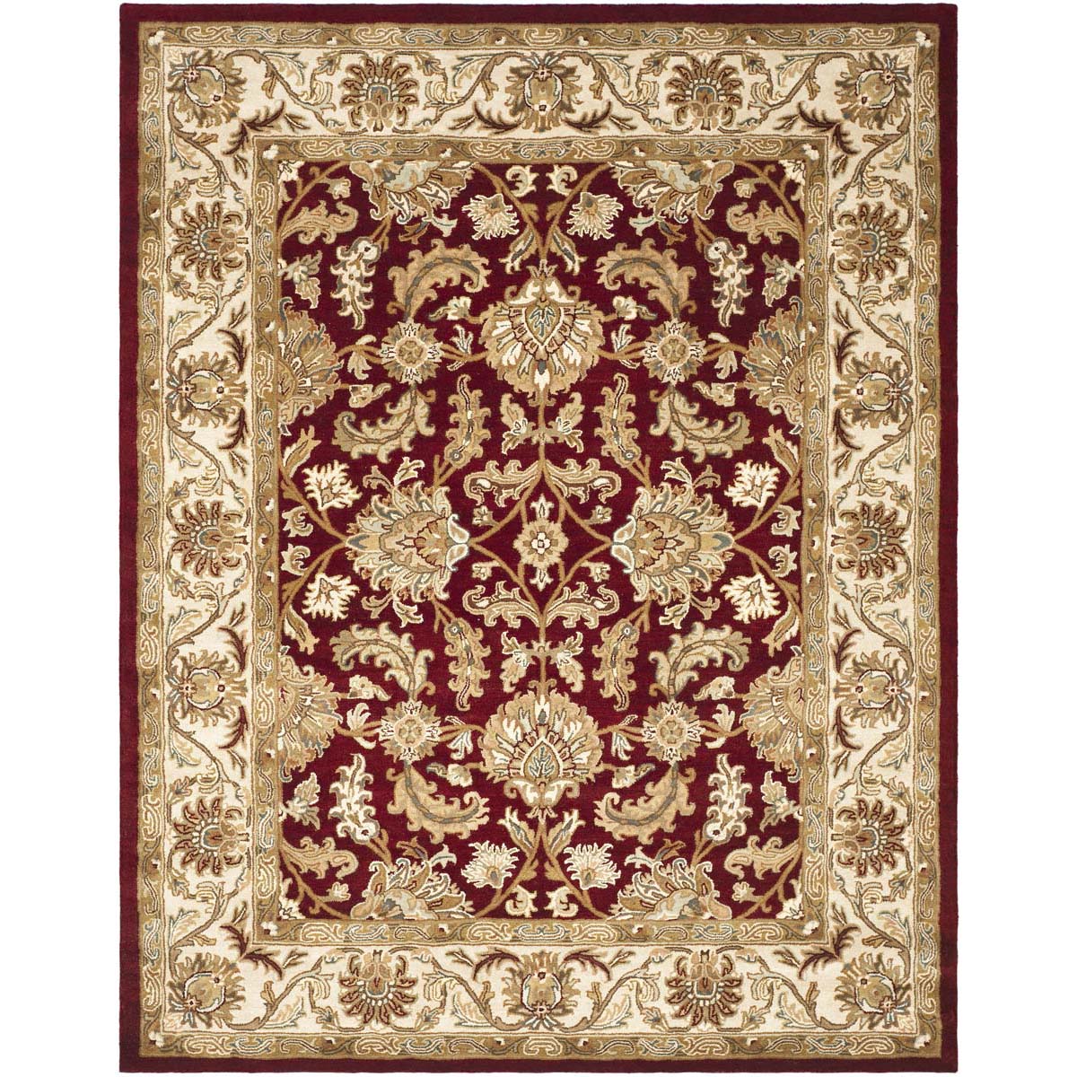 Safavieh Heritage 28D Rug, HG628D - Red / Ivory