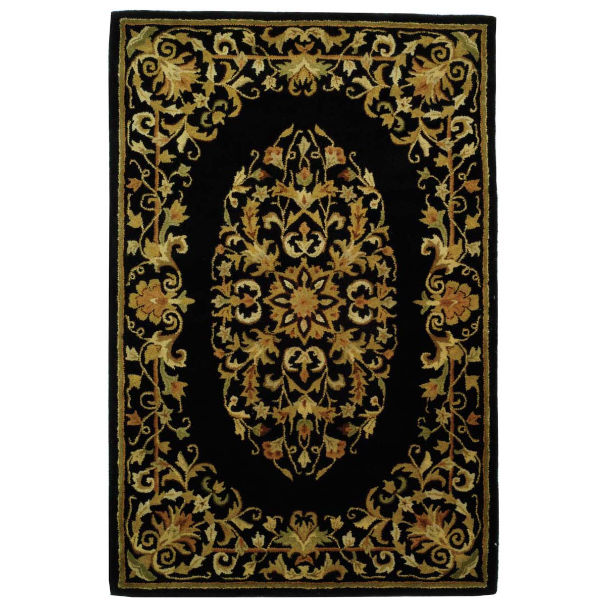 Safavieh Heritage 40 Rug, HG640 - Black
