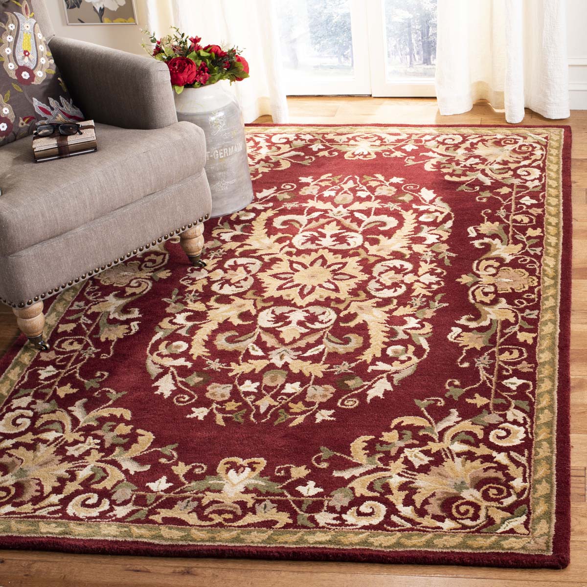 Safavieh Heritage 40C Rug, HG640C - Red